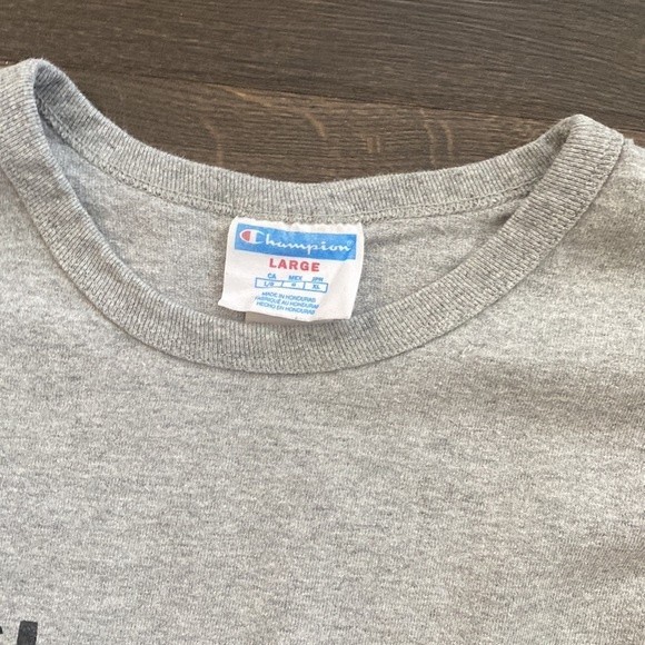 Champion long sleeve t-shirt Sz L - Picture 3 of 7